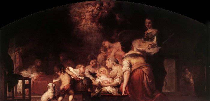 Bartolome Esteban Murillo Birth of the Virgin oil painting picture